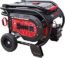 All Power America G12000EGL 12000 Watt Heavy Duty Dual Fuel Portable Generator with Electric Start 12000W Gas/Propane(LPG) with 50A 120/240V AC Outlet, Black/Red