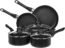 Amazon Basics Non-Stick Cookware Set, Pots, Pans and Utensils - 15-Piece Set