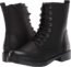 Amazon Essentials Women's Lace-Up Combat Boot, Black, 5.5
