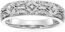 Sterling Silver Diamond Accent Band Ring, Size 6