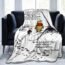 Anime Blanket Cute Printed Blanket 50x40 Winter Ultra-Soft Micro Warm Bedroom Flannel Throw Blankets Best Birthday