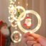 AODINI Christmas Lights, 120 LED Lights 9.84 Feet Long Christmas Decorations Lights, With Flashing Bubble Lights,10 Cute Round Lights, Extendable for Indoor, Outdoor, Christmas Tree, Garden Decoration