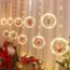 AODINI Christmas Lights, 120 LED Lights 9.84 Feet Long Christmas Decorations Lights, With Flashing Bubble Lights,10 Cute Round Lights, Extendable for Indoor, Outdoor, Christmas Tree, Garden Decoration
