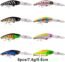 BAIKALBASS Fishing Lures Tackle Kits Hard Baits Minnow Pencil VIB Crankbaits Topwater Floating Lures Assorted Fishing Tackle Sets (006-43pcs)