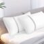 BedStory Pillows for Sleeping 2 Pack, Hotel Quality Bed Pillow Standard Size, Down Alternative Pillows with Ultra Soft Fiber Fill, Good for Back and Side Sleepers