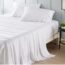 Bedsure Bamboo Queen Sheets - 100% Viscose from Bamboo Sheets Set,16