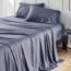 Bedsure Bamboo Queen Sheets - 100% Viscose from Bamboo Sheets Set,16