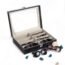 CO-Z Sunglasses Organizer for Women Men, Multiple Eyeglasses Eyewear Display Case, Leather Multi Sunglasses Jewelry Collection Holder with Drawer, Sunglass Glasses Storage Box with 12 Compartments