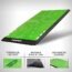 CHAMPKEY Premium Golf Impact Mat 1.0 Edition | Analysis Swing Path and Correct Hitting Posture Golf Practice Mat | Advanced Guide and Rubber Backing Golf Hitting Mat (M(13