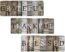 Chiaravita Rustic Farmhouse Grateful Thankful Blessed Home Decor Sign - Solid Wood 17.1” x 6” Inspirational Wall Art Signs for Living Room, Dining Room, Kitchen, Bedroom, Bathroom and Home