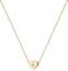 Tiny Gold Initial Heart Necklace-14K Gold Filled Handmade Dainty Personalized Letter Heart Choker Necklace Gift for Women Necklace Jewelry