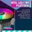 Cooler Master i70C LGA1700 ARGB Intel Low-Profile CPU Air Cooler, Anodized Black Aluminum Fins, Copper Insert Base, 95W TDP CPU Support, 120mm ARGB 3-Pin Fan for Intel LGA1700