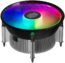 Cooler Master i70C LGA1700 ARGB Intel Low-Profile CPU Air Cooler, Anodized Black Aluminum Fins, Copper Insert Base, 95W TDP CPU Support, 120mm ARGB 3-Pin Fan for Intel LGA1700