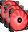 Corsair AF120 LED Low Noise Cooling Fan Triple Pack - White Cooling