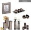 Creative Scents Dublin Home Decor Tray and Orbs Set - Coffee Table Decor Centerpiece Table Decorations Bowl with Spheres - Decorative Accents Balls for Living Room Decor or Dining Table Decor Brown