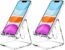 Crpich Acrylic Cell Phone Stand, Portable Phone Holder, Clear Phone Stand for Desk, Compatible with Phone 13 12 Pro Max Mini 11 Xr 8 Plus SE, Switch, Android Smartphone, Pad, Tablet, Desk Accessories