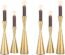 Dyna-Living Candelabra Candle Holders 3-arms Gold Candlestick Holder Metal Candelabra for Table Tall Candles Decorative Candle Holder Stand for Church, Wedding, Party