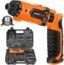 Cordless Electric Screwdriver, LAZYBOI Rechargeable 3.7V Power Screwdriver Kit 26pcs, All-in-One Design with Screen, 6 Torque Setting, USB-C Charging, Work Light, Storage Bag, Tool Gifts for Men