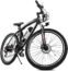 EPIKGO Electric Bike 250W Motor Powered Mountain Bicycle 26