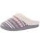 Evshine Warm Knit House Slippers for Women Comfy Fleece Lined Winter Slippers with Memory Foam and Indoor Outdoor Soles