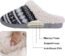 Evshine Warm Knit House Slippers for Women Comfy Fleece Lined Winter Slippers with Memory Foam and Indoor Outdoor Soles