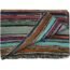 Fair Trade Handmade Rag Rug Chindi Rug Multi Colored Indian Mat Recycled Rug Boho Decorative Rug(5ftx3ft) (Turquoise)