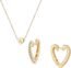 Tiny Gold Initial Heart Necklace-14K Gold Filled Handmade Dainty Personalized Letter Heart Choker Necklace Gift for Women Necklace Jewelry