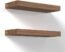 Floating Shelves Wall Mounted, COORACK 2 Pack Metal Black Wall Shelves Bathroom Shelf with Towel Bar, Modern Wall Organizer Decorative Storage Shelves for Kitchen Bedroom Living Room