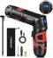 FNNEMGE Tire Inflator Air Compressor,Handheld Cordless Tire Pump,Bike Air Pump,150PSI 6000mAh Rechargeable Battery& Digital LED Lights for Car,Bike,Motorcycle,Balls.