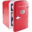 Frigidaire RED EFMIS129- CP4 Mini Portable Compact Personal Fridge Cooler, 4 Liter Capacity Chills Six 12 oz Cans, 100% Freon-Free & Eco Friendly, Includes Plugs for Home Outlet & 12V Car Charger