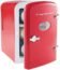Frigidaire RED EFMIS129- CP4 Mini Portable Compact Personal Fridge Cooler, 4 Liter Capacity Chills Six 12 oz Cans, 100% Freon-Free & Eco Friendly, Includes Plugs for Home Outlet & 12V Car Charger