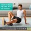 Gaiam Restore Grooved Foam Roller - Cradles The Spine, Calf, or Arms for Deep Muscle Release - Lightly Textured with Padding for Gentle Massage - 8