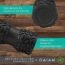 Gaiam Restore Grooved Foam Roller - Cradles The Spine, Calf, or Arms for Deep Muscle Release - Lightly Textured with Padding for Gentle Massage - 8