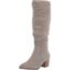 Amazon Essentials Women's Tall Block Heel Boots, Tan, 9