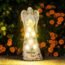 Angel Garden Statues Outdoor Decor, Solar Angel Figurines Lights for Garden Decoration Yard Art Memorial Gifts for Loss of Loved One