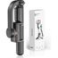 Gimbal Stabilizer for Smartphone with Extendable Selfie Stick and Tripod, 1-Axis Multifunction Remote 360°Automatic Rotation, Auto Balance for iPhone/Android