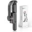 Gimbal Stabilizer for Smartphone with Extendable Selfie Stick and Tripod, 1-Axis Multifunction Remote 360°Automatic Rotation, Auto Balance for iPhone/Android