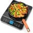GIVENEU Portable Induction Cooktop, 1800W Countertop Burner Induction Cooker, Sensor Touch Control with LCD Display Induction Hot Plate, 9 Temp Level and 6 Cooking Modes, Child Safety Lock and Timer