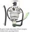GOOFIT Carburetor Carb Replacement for GX340 GX390 188F 5.5HP 6.5HP 212CC Engine Motor 11HP 13HP Generator Mini Dirt Bike Go Kart