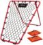 GoSports Basketball Rebounder with Adjustable Frame, Rubber Grip Feet and Sandbags - Portable Pass Back Training Aid