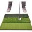 GoSports Tri-Turf XL Golf Practice Hitting Mat - Huge 24