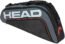 HEAD Core 3R Pro Tennis Racquet Bag - 3 Racket Tennis Equipment Duffle Bag, Black/Grey