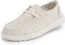 Hey Dude Women's Wendy Stretch Sparkling Beige Size 8 | Women’s Shoes | Women’s Lace Up Loafers | Comfortable & Light-Weight