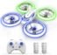Heygelo S60 Drones for Kids, Mini Drone with LED Lights for Beginners, RC Quadcopter with Altitude Hold and Headless Mode, Full Propeller Protect, 3D Flips, 2 Batteries, Toys Gifts for Boys Girls