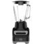 iCucina Countertop Smoothie Blender for Kitchen with 48 oz Glass Jar, 700W Professional Glass Blender for Shakes and Smoothies, Frozen Fruits, Baby Foods, 12-Speed for Mix, Puree, Ice Crushing and Easy Clean, Black, Licuadoras