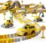 iHaHa 236 PCS Construction Race Tracks for Kids Boys Toys, 6 PCS Construction Car and Flexible Track Playset Create A Engineering Road Gifts for 3 4 5 6 Year Old Boys Girls Best Toys