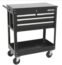 Ironton 30in. 5-Drawer Mechanic's Tool Cart - 33-7/8in.L x 17-5/8in.W x 39-1/8in.H, 700-Lb. Capacity