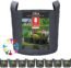 JERIA 8-Pack 7 Gallon Grow Bags, Aeration Fabric Pots with Handles, Heavy Duty Thickened Nonwoven Grow Pots with 8 Pcs Plant Labels