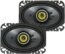 KICKER CSC65 CS Series 6.5 Inch 300 Watt 4 Ohm 2-Way Car Audio Coaxial Speakers System with Polypropylene Cone, PEI Tweeters & EVC Technology, Pair