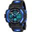 SYOKZEY Watches for Kids 5-16 Boys Sports Digital Watch Waterproof Wrist Watches Outside Toys Kids Ages 8-12 Cool Birthday Thanksgiving Xmas Gifts for Teen Boys Stocking Stuffers Camouflage Dark Blue